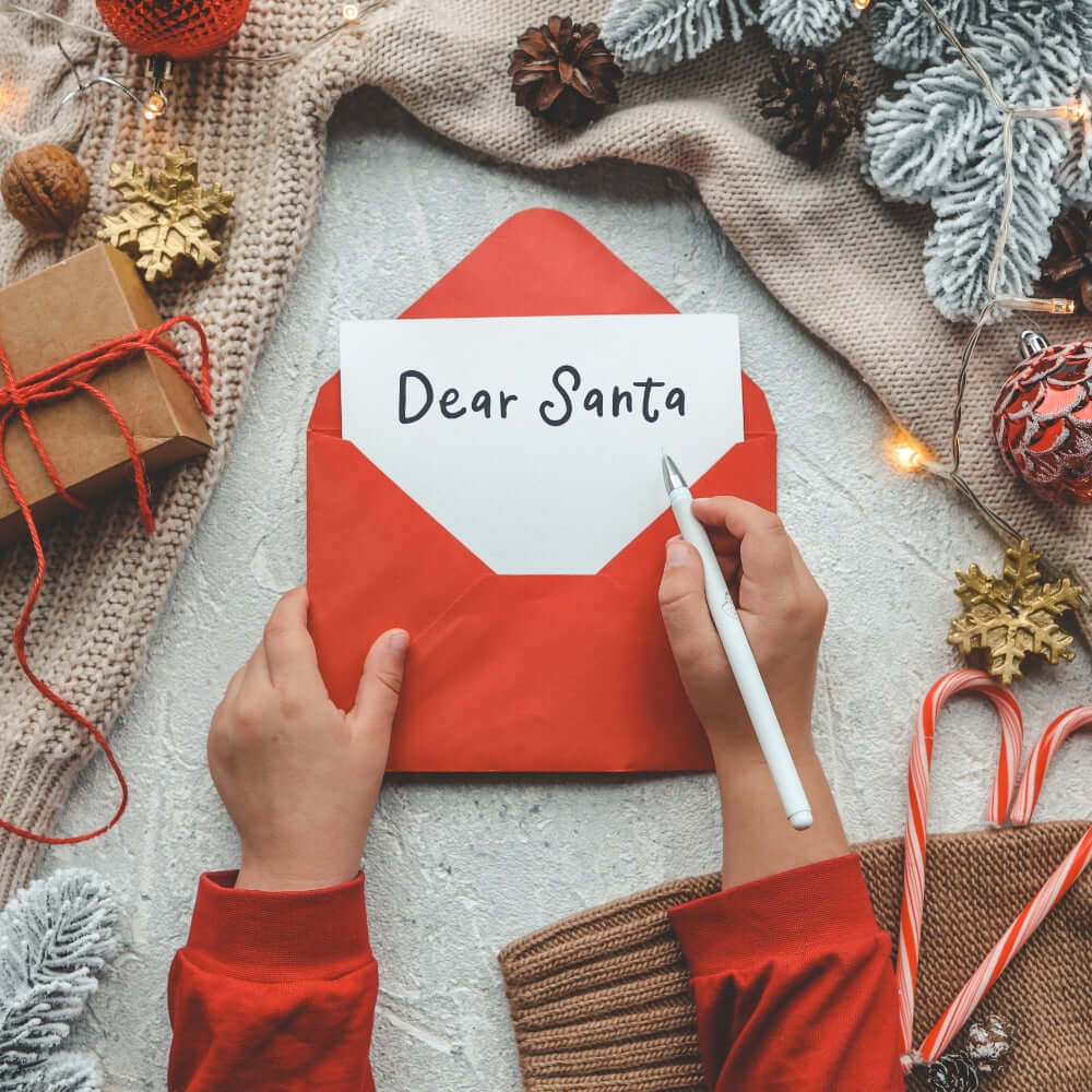 Writing Letters to Santa and Creating Festive Memories with Babies and Toddlers