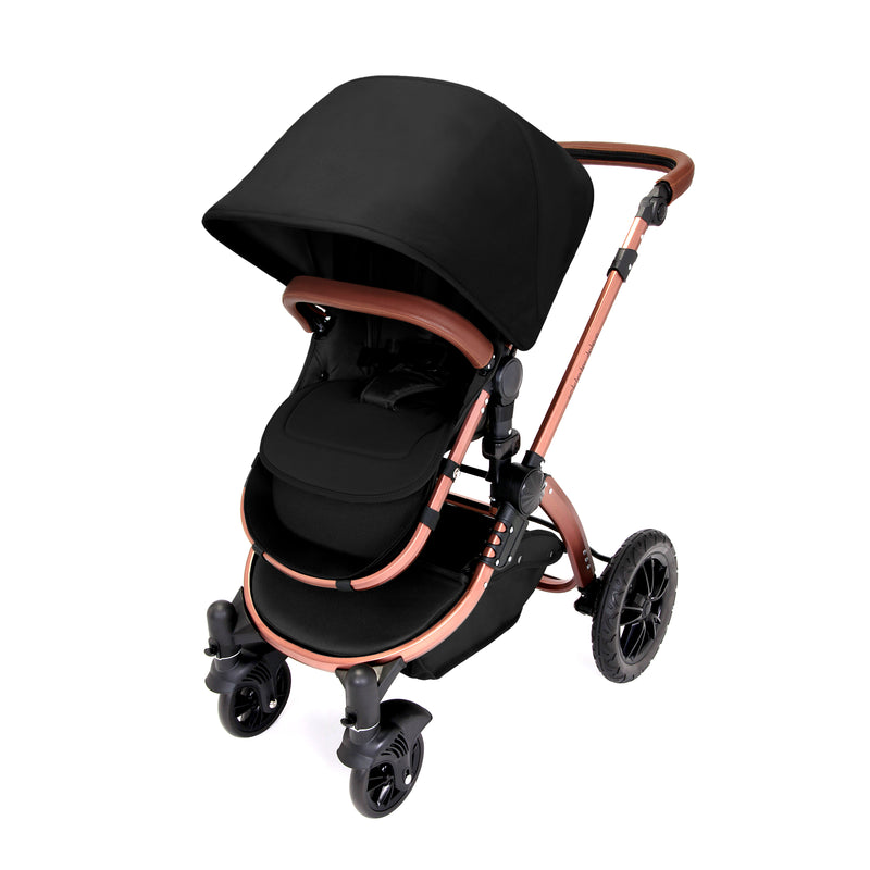 Midnight Black Ickle Bubba Stomp V4 2 in 1 Pushchair & Carrycot | Pushchairs and Travel Systems | Baby & Kid Travel - Clair de Lune UK