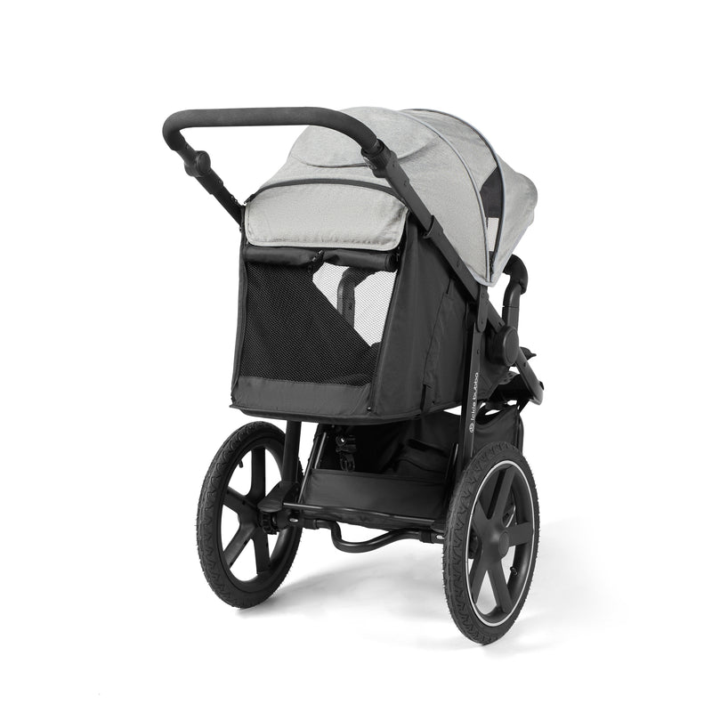 The back of the Ickle Bubba Venus Prime Jogger Stroller | Strollers | Pushchairs, Carrycots & Car Seats Baby | Travel Essentials - Clair de Lune UK