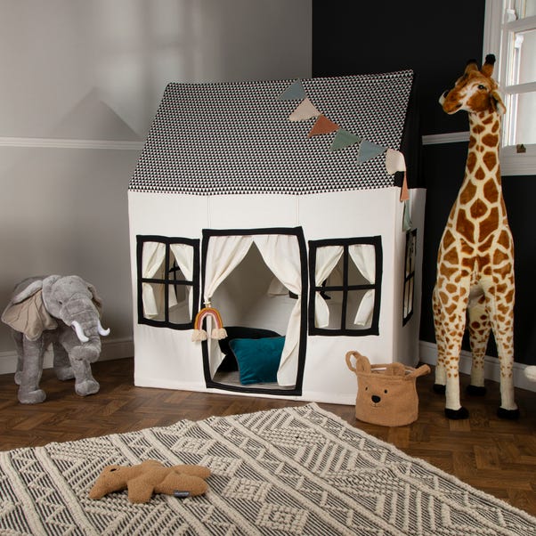 Childhome Big Cotton Playhouse in a playroom | Nursery Storage | Nursery Furniture - Clair de Lune UK