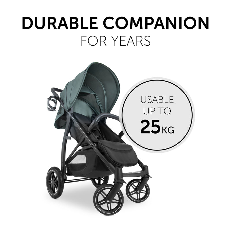 Duck Egg Grey Hauck Rapid 4D Pushchair as a durable companion | Strollers | Pushchairs, Carrycots & Car Seats Baby | Travel Essentials - Clair de Lune UK