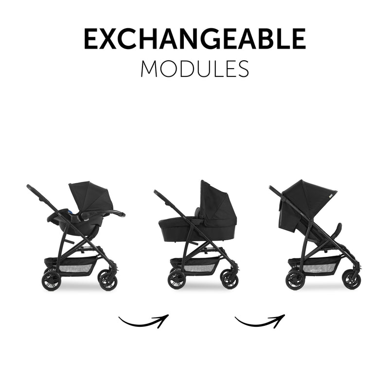  Three ways to pair the pushchair chassis from the Hauck Rapid 4 Trio Travel System | Buggies, Strollers & Pushchairs | Travel With Baby - Clair de Lune UK