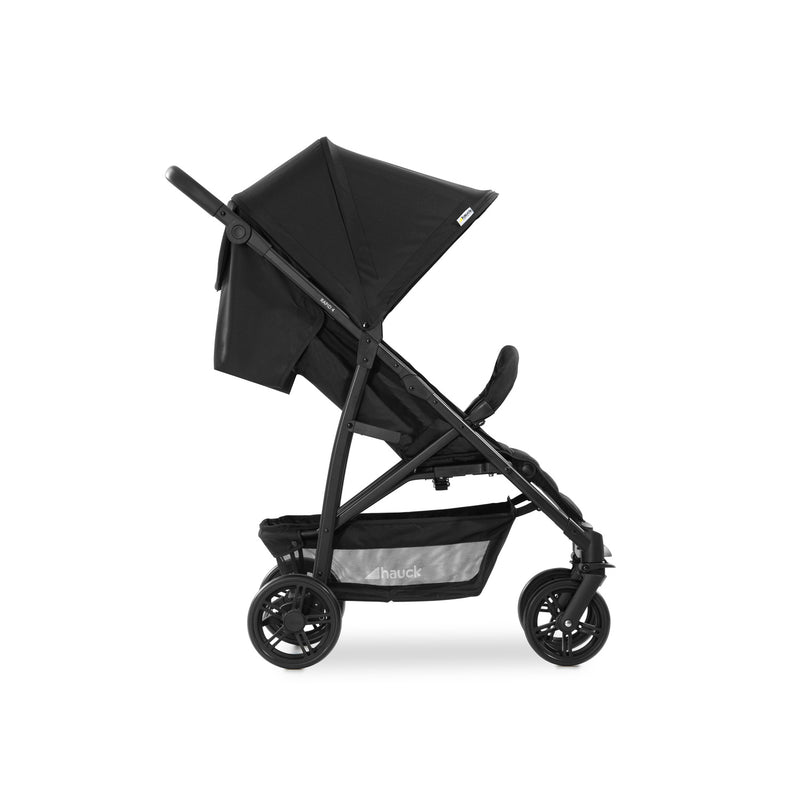The side of the pushchair from the Hauck Rapid 4 Trio Travel System | Buggies, Strollers & Pushchairs | Travel With Baby - Clair de Lune UK