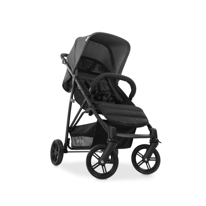  The front of the pushchair from the Hauck Rapid 4 Trio Travel System in Grey | Buggies, Strollers & Pushchairs | Travel With Baby - Clair de Lune UK