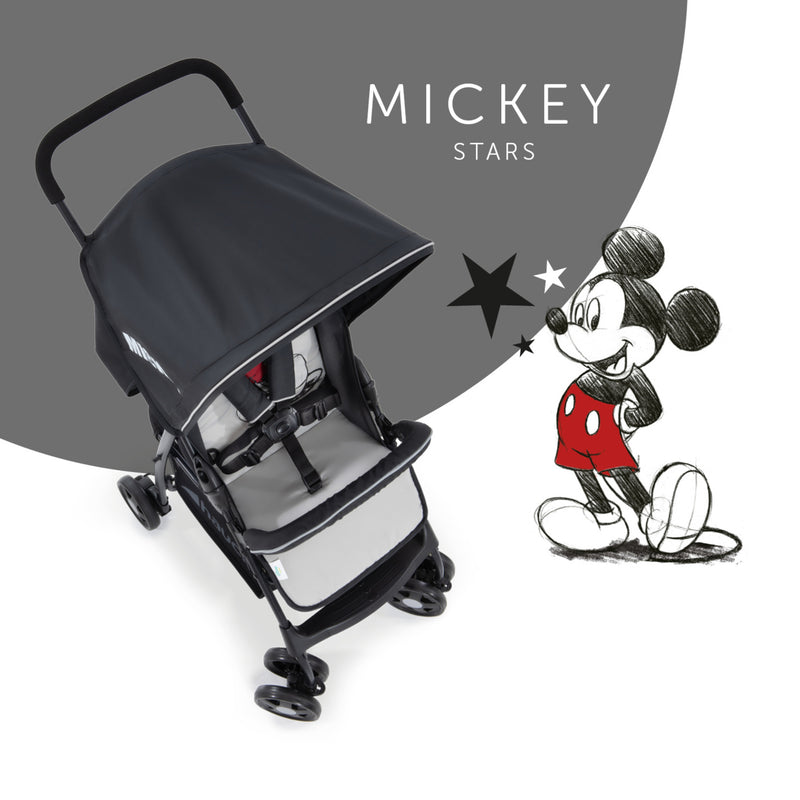 The grey Mickey Stars Hauck Disney Sport Pushchair | Strollers, Pushchairs & Prams | Pushchairs, Carrycots & Car Seats Baby | Travel Essentials - Clair de Lune UK