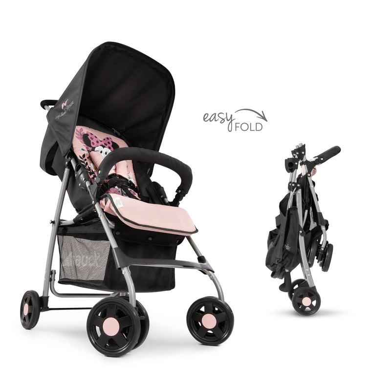 The easy-folding pink Minnie Sweetheart Hauck Disney Sport Pushchair | Strollers, Pushchairs & Prams | Pushchairs, Carrycots & Car Seats Baby | Travel Essentials - Clair de Lune UK