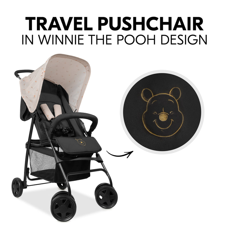 Cream Pooh Rainbow Hauck Disney Sport Pushchair in the Winnie the Pooh design | Strollers, Pushchairs & Prams | Pushchairs, Carrycots & Car Seats Baby | Travel Essentials - Clair de Lune UK