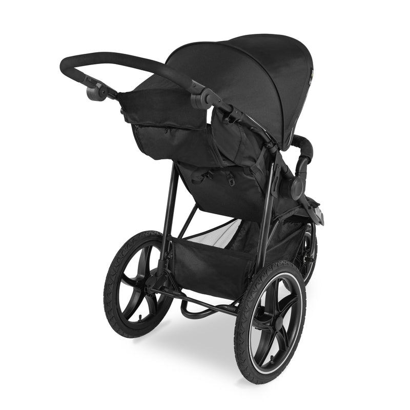The back of the Black Hauck Runner 2 Pushchair | Strollers | Pushchairs, Carrycots & Car Seats Baby | Travel Essentials - Clair de Lune UK