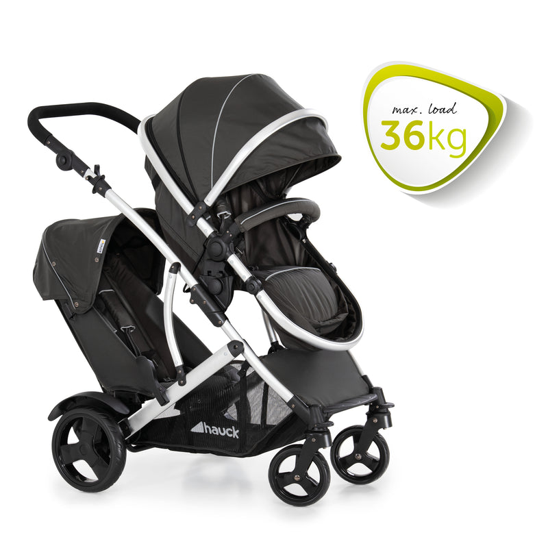 Hauck Duett 2 Tandem Pushchair with the weight limit logo | Strollers, Pushchairs & Prams | Pushchairs, Carrycots & Car Seats Baby | Travel Essentials - Clair de Lune UK