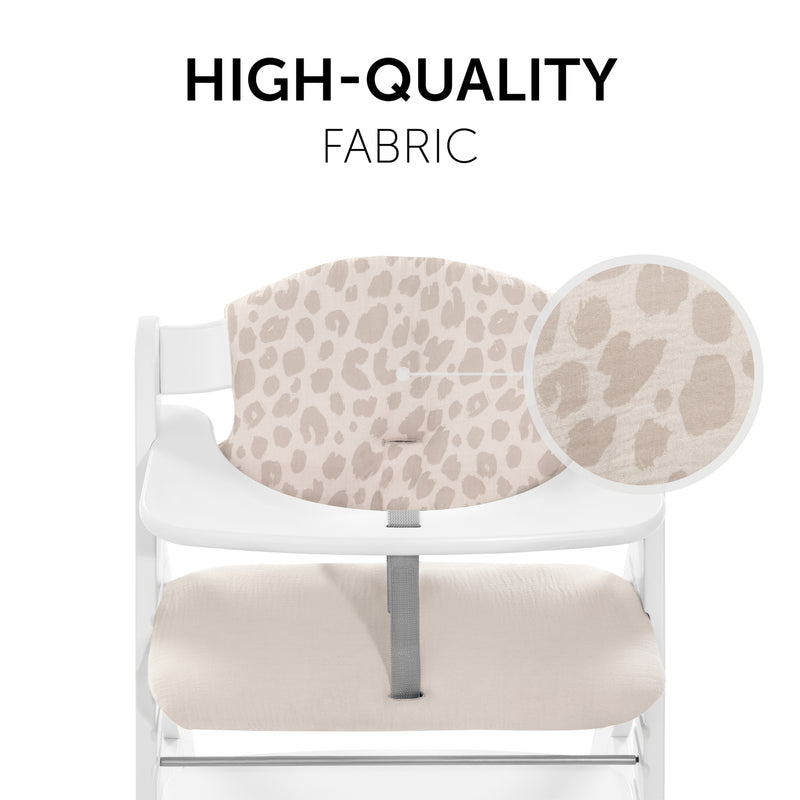 Natural Leo Hauck High Chair Pad Select made from high-quality fabrics | High Chair Accessories | Highchairs | Feeding & Weaning - Clair de Lune UK