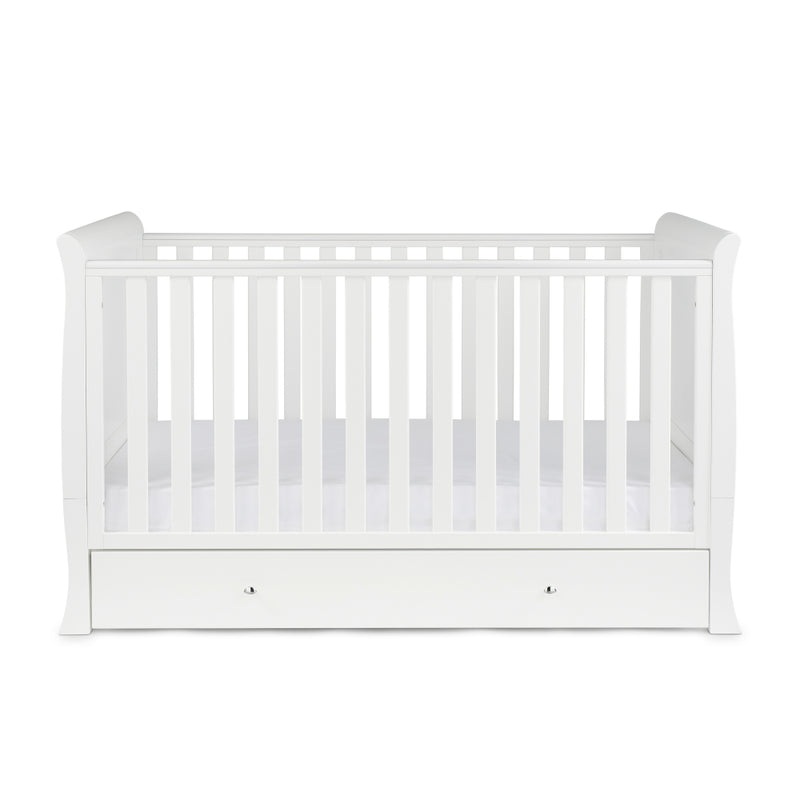 Ickle Bubba Snowdon Classic Cot Bed with a drawer | Cots, Cot Beds & Toddler Beds | Nursery Furniture - Clair de Lune UK