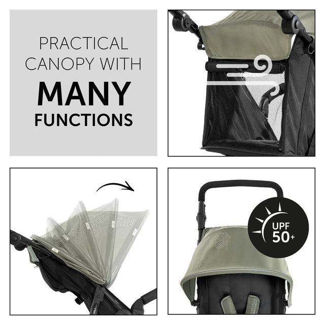 The multi-functional Micky Mouse Green Hauck Runner 2 Pushchair | Strollers | Pushchairs, Carrycots & Car Seats Baby | Travel Essentials - Clair de Lune UK