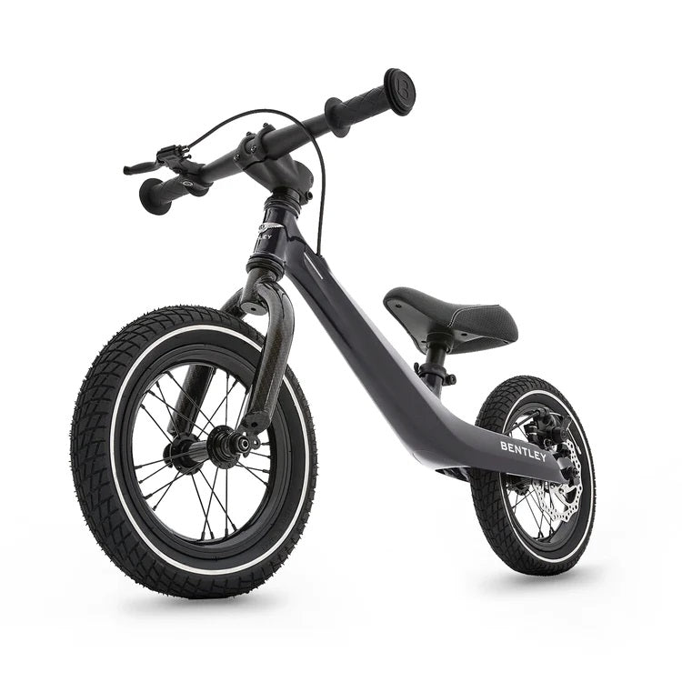 Onyx Black Piano Black Bentley Balance Bike | Toddler Bikes | Montessori Activities For Babies & Kids - Clair de Lune UK