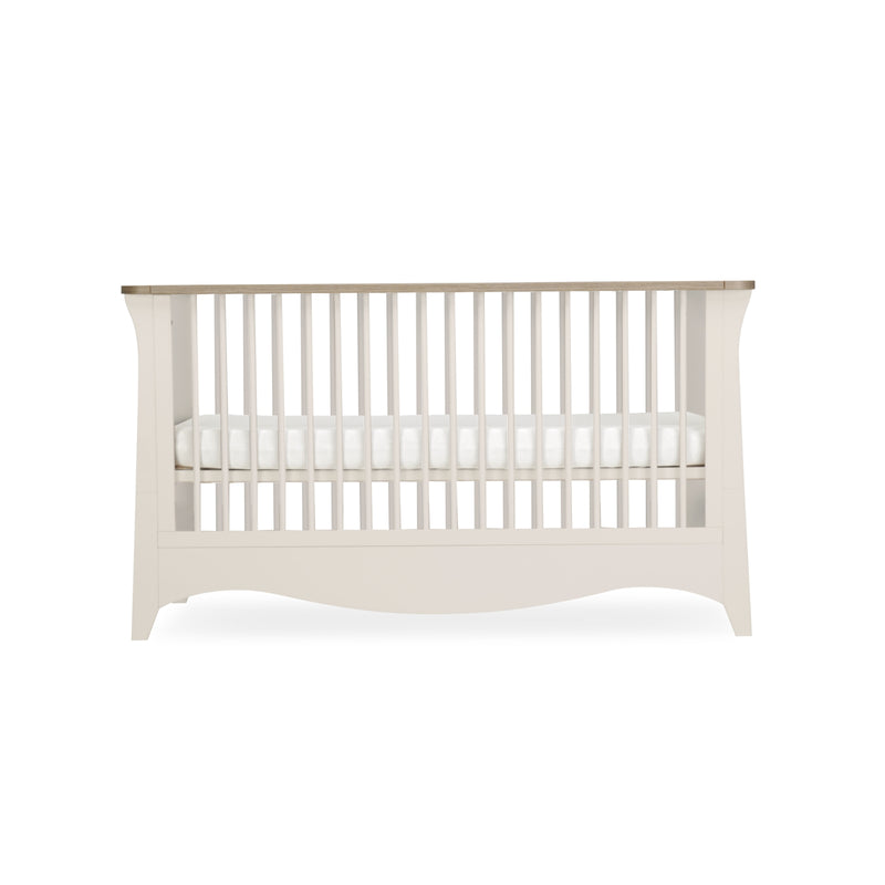 Cashmere CuddleCo Clara Cot Bed as a cot | Cots, Cot Beds, Toddler & Kid Beds | Nursery Furniture - Clair de Lune UK