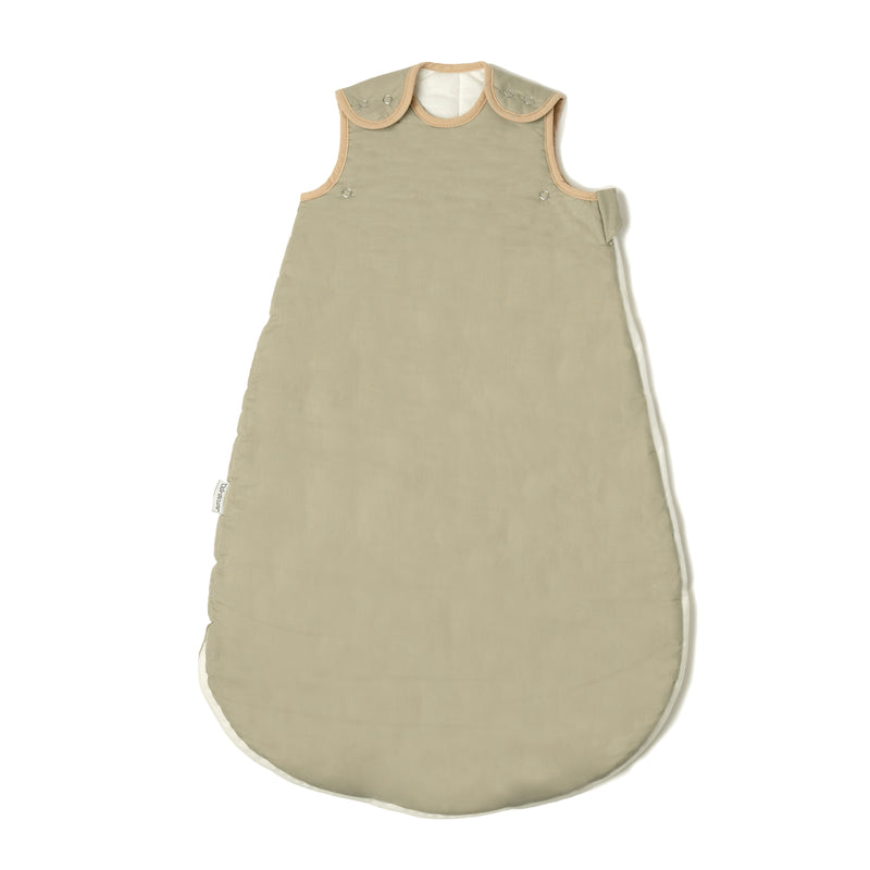 Sage Green Organic Sleeping Bag (0-6 Months) | Baby Sleep Bags, Shawls, Swaddles & Sleepbags | Nightwear | Nursery - Clair de Lune UK