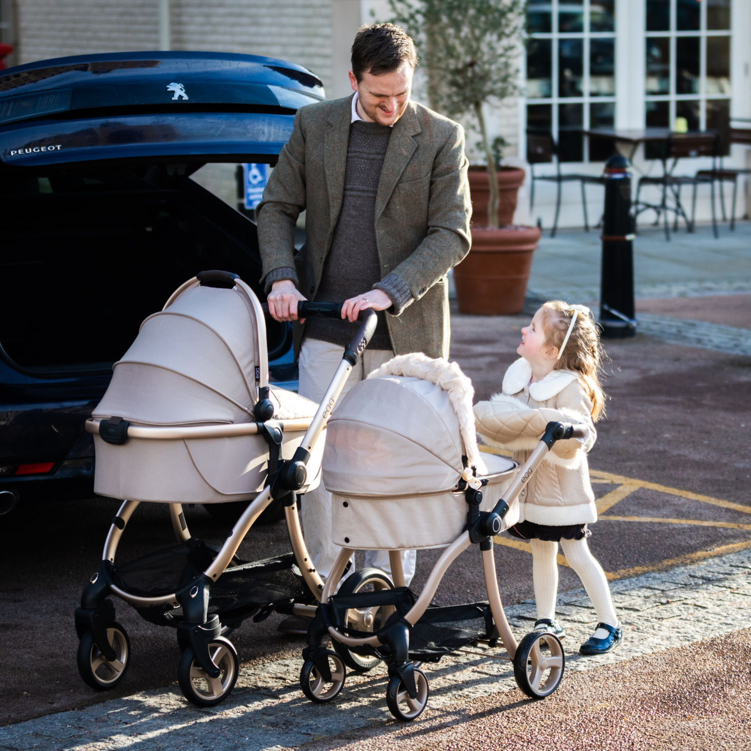 Egg 2025 dolls pram