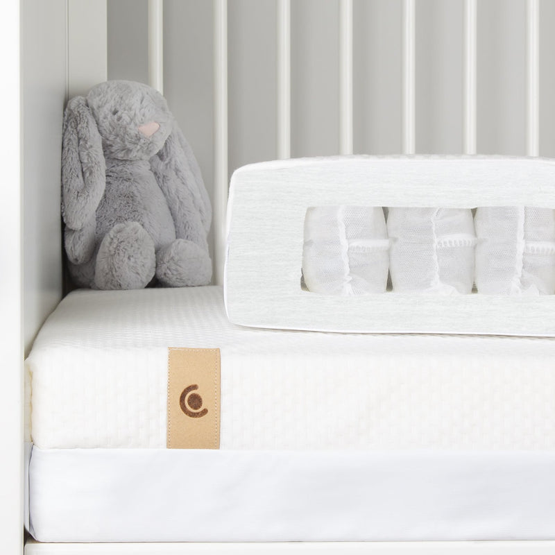 CuddleCo Signature Hypoallergenic Bamboo Pocket Sprung Cot Bed Mattress | Baby & Toddler Mattresses | Bedding | Nursery Furniture - Clair de Lune UK