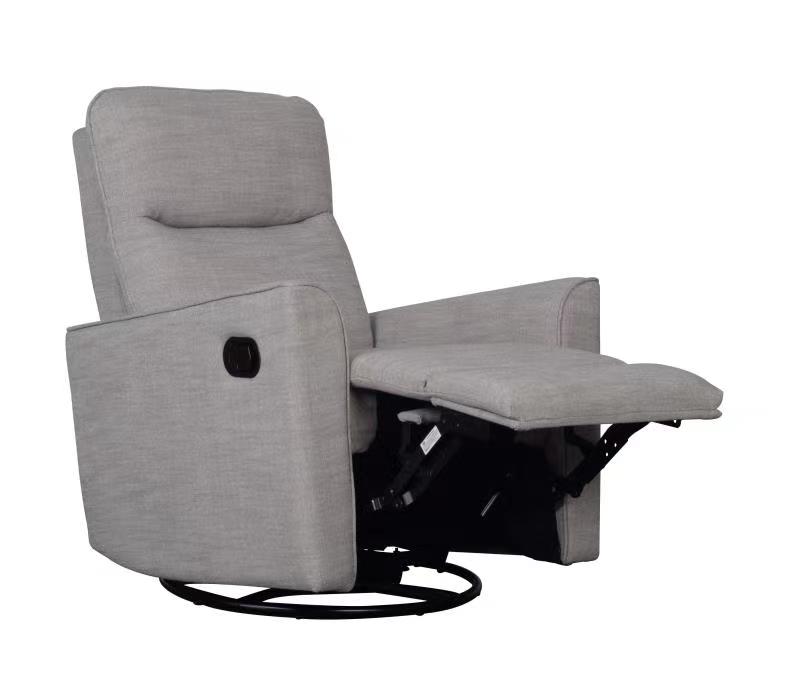 Obaby Savannah 360-degree Swivel Glider Recliner Chair