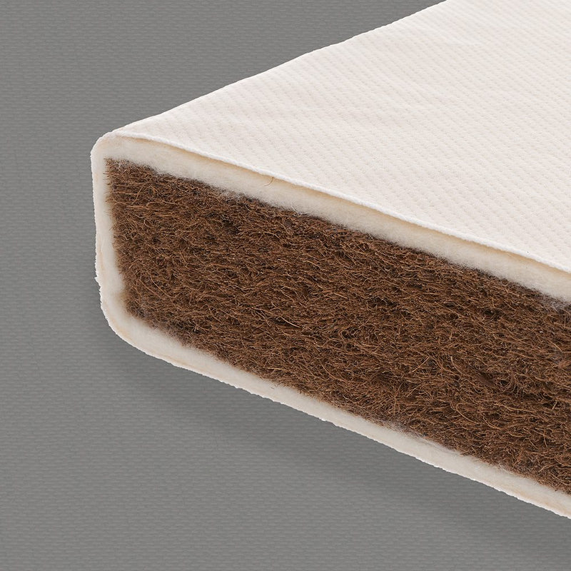 The bamboo core of the Obaby Natural Coir/Wool Cot Bed Mattress - 140 x 70 cm | Baby & Toddler Mattresses | Bedding | Nursery Furniture - Clair de Lune UK