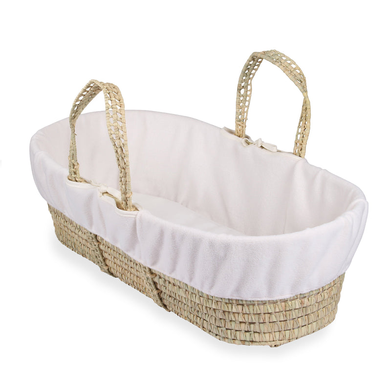 Cream Replacement Fleece Moses Basket Liner | Moses Basket Dressings | Nursery Bedding & Decor Collections | Nursery Inspiration - Clair de Lune UK
