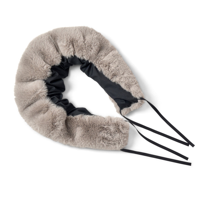 Deluxe Universal Pushchair/Stroller Faux Fur Hood Accessory | Pushchair Accessories | Baby Travel & Accessories - Clair de Lune UK