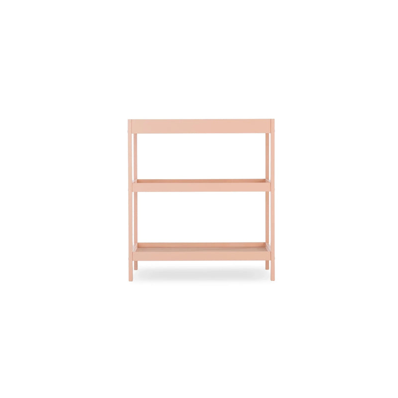 The pastel pink changing unit of the Blush Pink CuddleCo Nola 3 Piece Room Set | Nursery Furniture Sets | Room Sets | Nursery Furniture - Clair de Lune UK