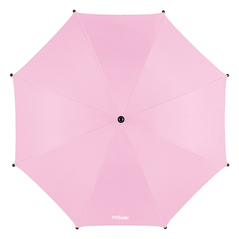 Pink My Babiie Pushchair Parasol | Parasols | Pushchair Accessories | Baby Travel & Accessories - Clair de Lune UK