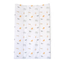 Jungle Dream Anti-Roll Wedge Baby Changing Mat from above |  Change & Travel Mats | Baby Bath Time Essentials - Clair de Lune UK