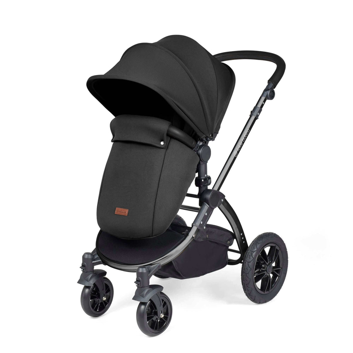 Ickle Bubba Stomp Luxe All In One I Size Travel System With ISOFIX Base Pushchairs and Travel Systems Baby Kid Travel Clair de Lune UK