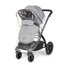 Ickle Bubba Stomp Luxe All In One I Size Travel System With ISOFIX Base with raincover | Prams, Pushchairs & Travel Systems | Baby Travel Essentials - Clair de Lune UK