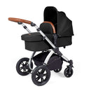 Ickle Bubba Stomp Luxe All In One I Size Travel System With ISOFIX Base with carry cot | Prams, Pushchairs & Travel Systems | Baby Travel Essentials - Clair de Lune UK