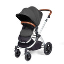 Ickle Bubba Stomp Luxe All In One I Size Travel System With ISOFIX Base with footmuff | Prams, Pushchairs & Travel Systems | Baby Travel Essentials - Clair de Lune UK