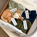 GrowGrows Giraffe Comforter packaged and boxed up - Clair de Lune UK