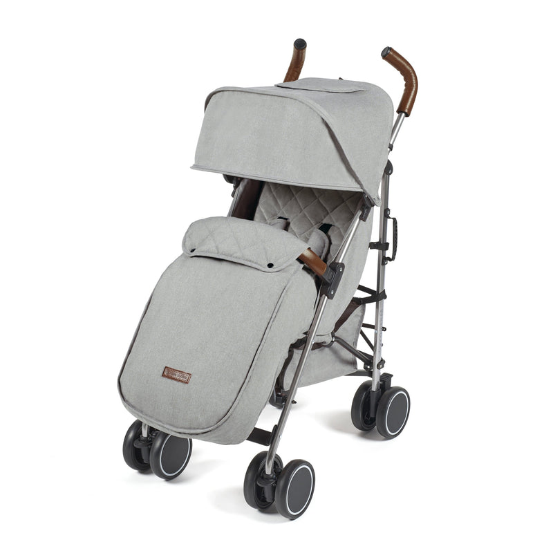 Grey Ickle Bubba Discovery Max Stroller with the matching footmuff | Pushchairs and Travel Systems | Baby & Kid Travel - Clair de Lune UK