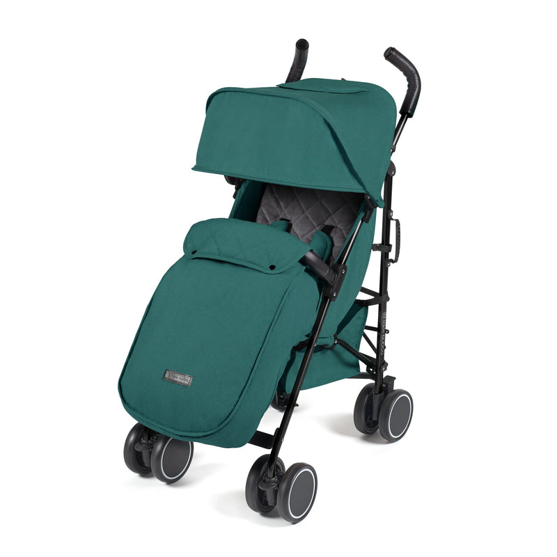 Teal Ickle Bubba Discovery Max Stroller with a matching footmuff | Pushchairs and Travel Systems | Baby & Kid Travel - Clair de Lune UK
