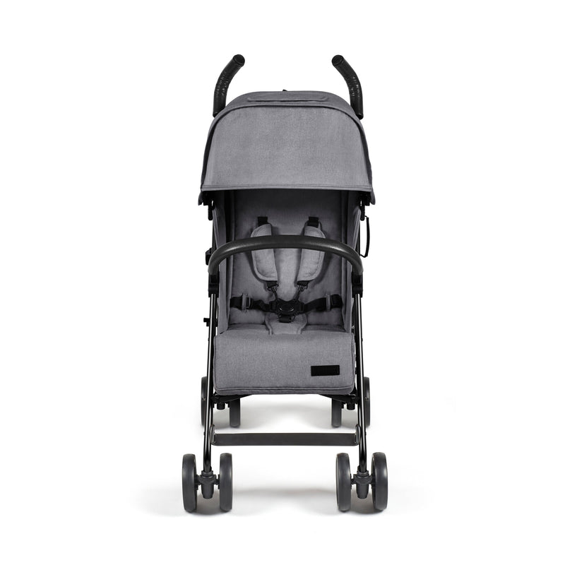 The front of the Graphite Grey Ickle Bubba Discovery Max Stroller | Pushchairs and Travel Systems | Baby & Kid Travel - Clair de Lune UK