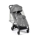 Ickle Bubba Aries Max Auto-fold Stroller in Graphite Grey with the matching footmuff and raincover | Prams, Pushchairs & Travel Systems | Baby Travel Essentials - Clair de Lune UK