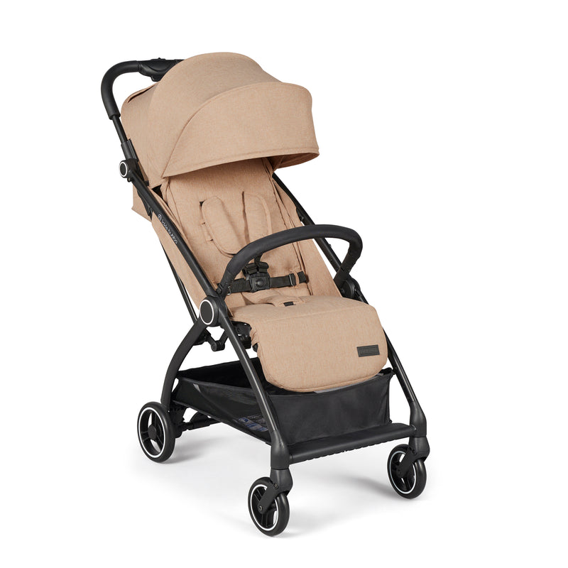 Ickle Bubba Aries Max Auto-fold Stroller in Biscuit | Pushchairs and Travel Systems | Baby & Kid Travel - Clair de Lune UK