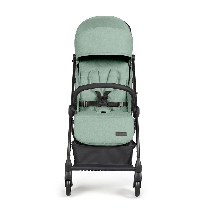 The front of the Ickle Bubba Aries Max Auto-fold Stroller in Sage Green | Pushchairs and Travel Systems | Baby & Kid Travel - Clair de Lune UK