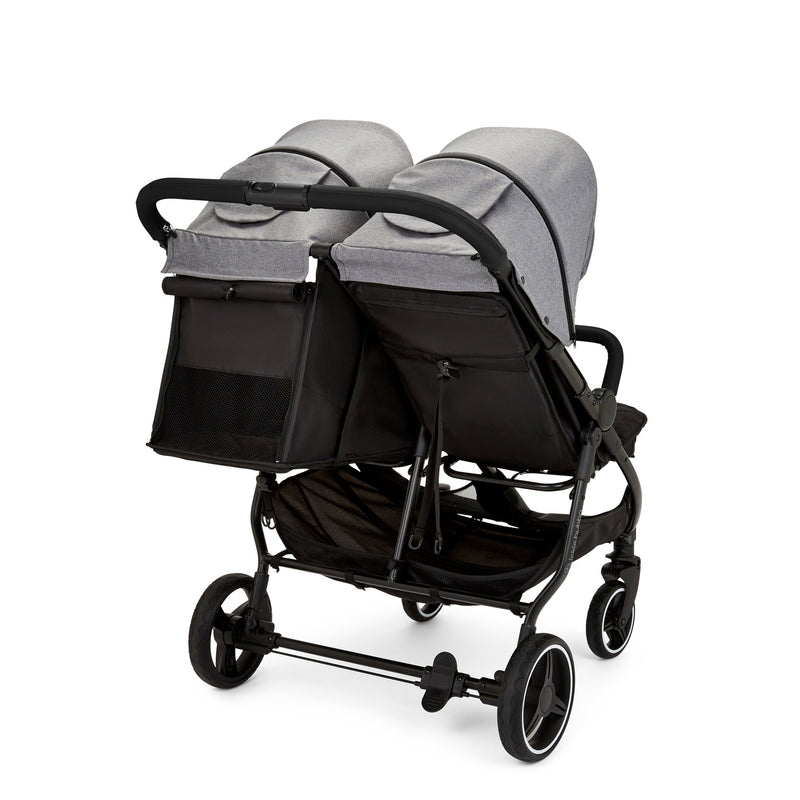 The adjustable pushchair seats of the Grey Ickle Bubba Venus Prime Double Stroller | Buggies, Strollers & Pushchairs | Travel With Your Baby - Clair de Lune UK