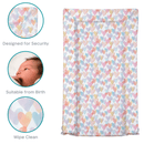Watercolour Hearts East Coast Changing Mat | Bathing & Changing Essentials | Baby Change Mats - Clair de Lune UK