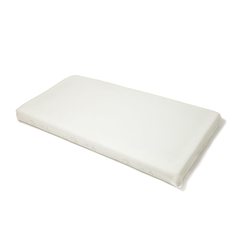 The premium bamboo cover of the 3D Mesh Reversible Pocket Sprung Foam Cot Bed Mattress | Cot Bed Mattresses (140x70cm) | Baby Mattresses | Bedding | Nursery Furniture - Clair de Lune UK