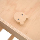  Close up of one of the climbing grasps of the Wooden 3 in 1 activity climbing set | Toys | Indoor Play Equipment  | Climbing Frames - Clair de Lune UK