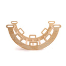  Wooden 3 in 1 activity climbing set profile view of arch rocker | Toys | Indoor Play Equipment  | Climbing Frames - Clair de Lune UK