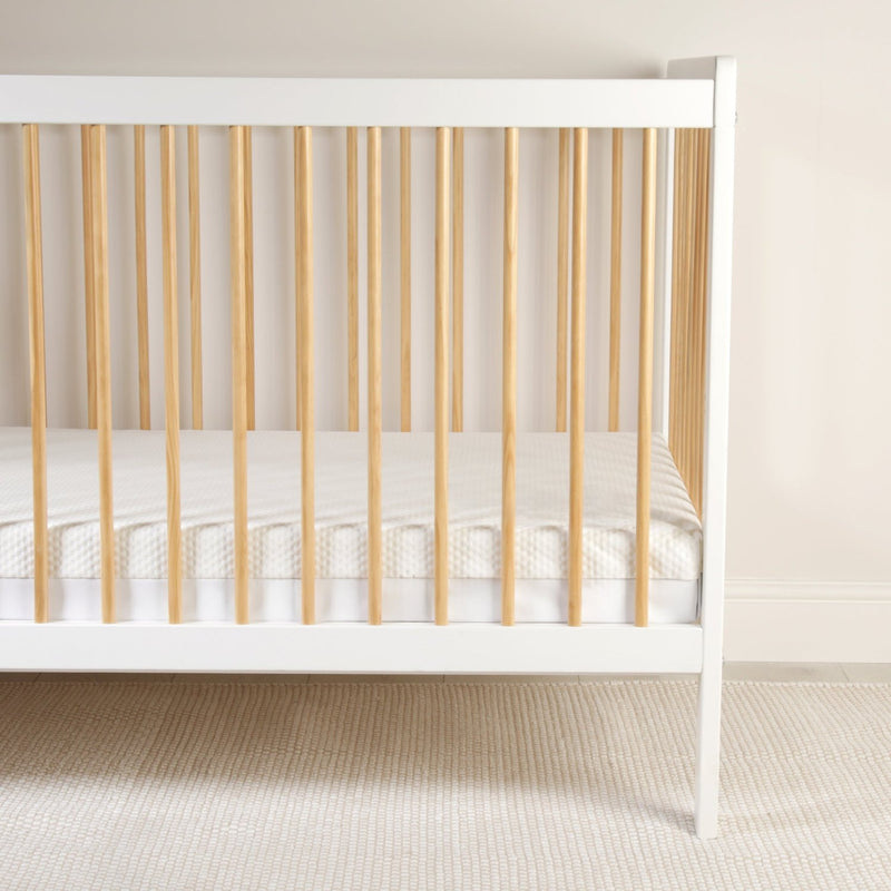 Cuddleco Harmony Cot Mattress in white Cot - Clair de Lune UK