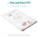 East Coast Little One Changing Mat fits most changing tables | Bathing & Changing Essentials - Clair de Lune UK