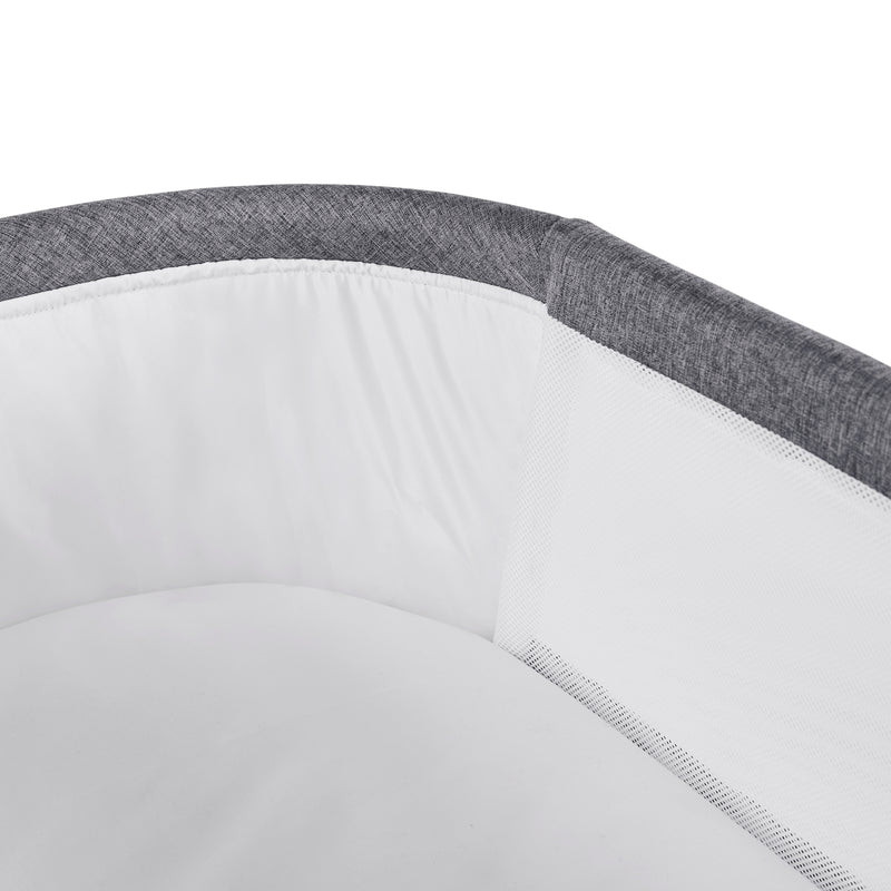 The interior of the Ickle Bubba Drift Gliding Crib without the stand | Bedside & Folding Cribs | Co-sleepers | Nursery Furniture - Clair de Lune UK