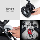 The safety features of the Mickey Stars Hauck Disney Sport Pushchair | Prams, Pushchairs & Travel Systems | Baby Travel Essentials - Clair de Lune UK