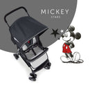 The grey Mickey Stars Hauck Disney Sport Pushchair | Prams, Pushchairs & Travel Systems | Baby Travel Essentials - Clair de Lune UK