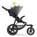 Hauck Runner 2 Pushchair adjustable canopy | Baby Travel Essentials - Clair de Lune UK